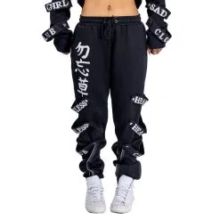 HELL BUNNY Jogging Femme HEARTLESS 'sad Girl'