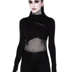 Haut KILLSTAR 'sindi Fishnet'