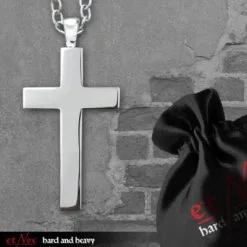 Croix Gothique En Acier Inoxydable ETNOX