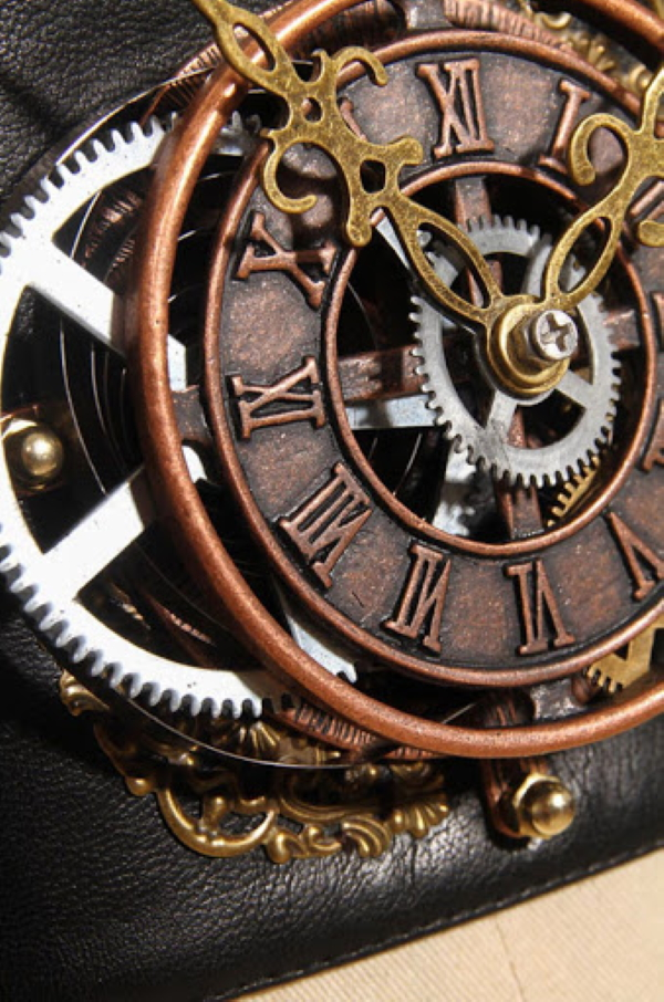 RQ-BL Ceinture Steampunk Noire RQBL â Image 3