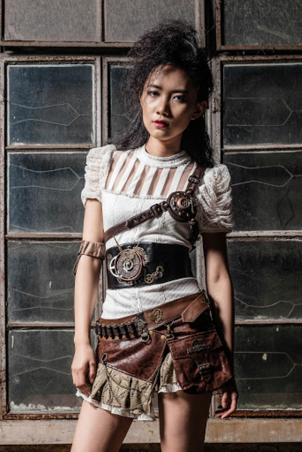 RQ-BL Ceinture Steampunk Noire RQBL â Image 4