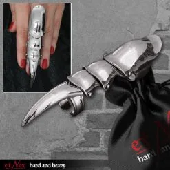 EtNox Griffe Gothique Articulée En Acier Inoxydable