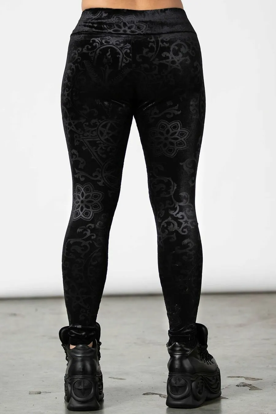 Leggings Velours KILLSTAR 'to Ashes' â Image 2