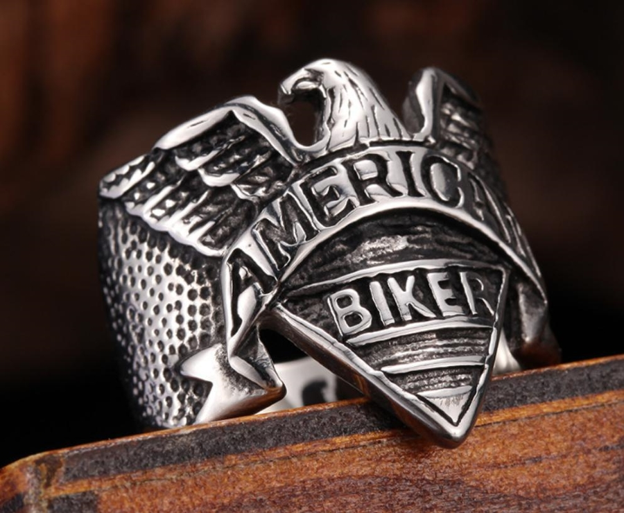DISCOBOLE Bague American Biker â Image 2