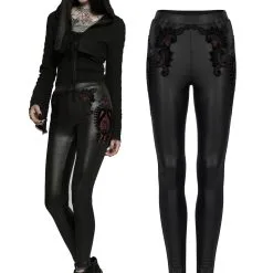 Leggings PUNK RAVE 'Gothic Stroll'