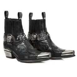Santiags Cuir New Rock M.WST005P-C1
