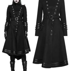Manteau Femme PUNK RAVE 'miss Sergent'